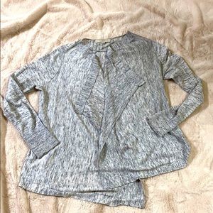 Gray long sleeve Cardigan by Loft